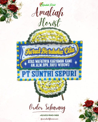 Papan Bunga Duka di Liang Anggang