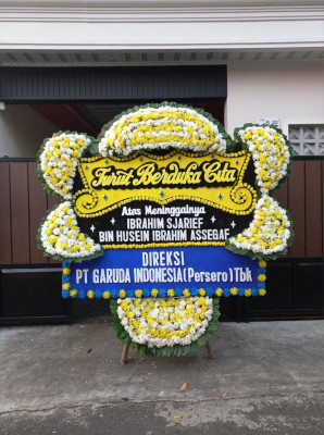 Papan Bunga Duka di Liang Anggang