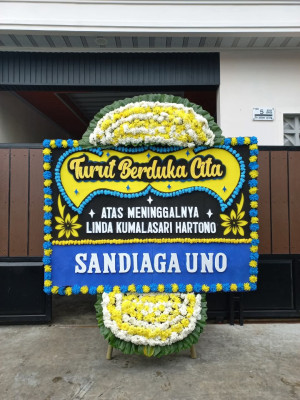 Papan Bunga Duka di Liang Anggang