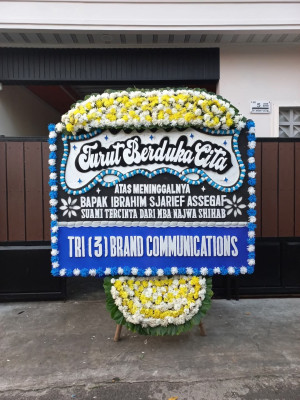 Papan Bunga Duka di Liang Anggang